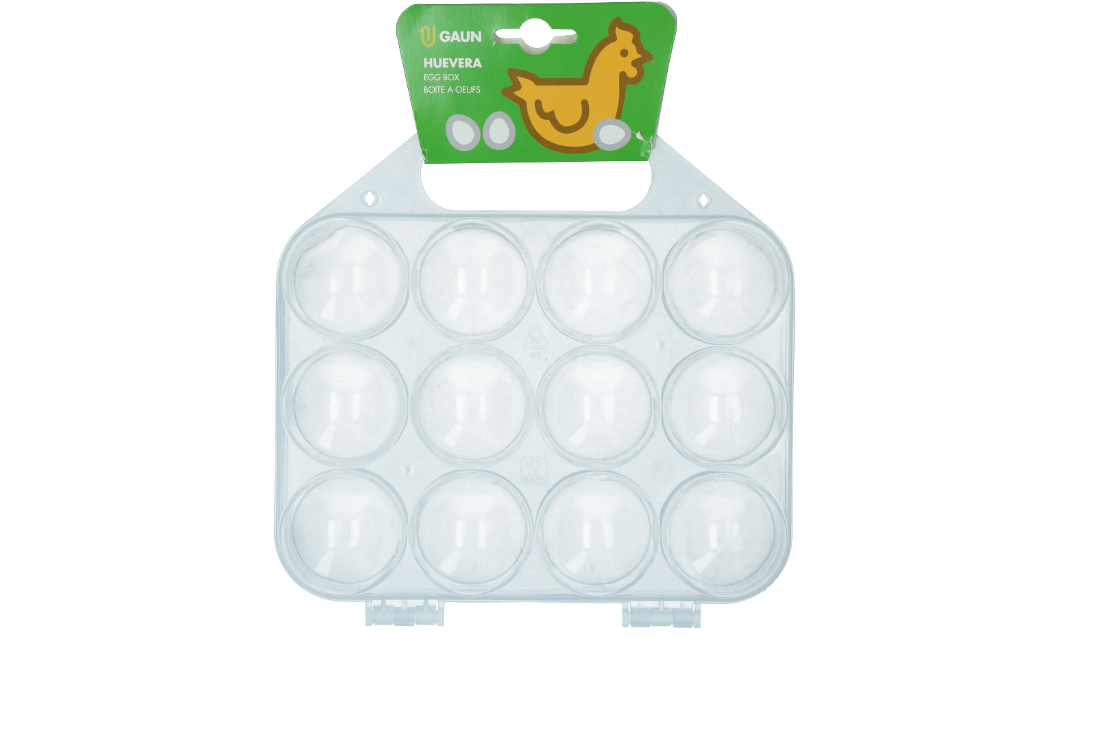 Gaun Geflügel Eierbox Transparent