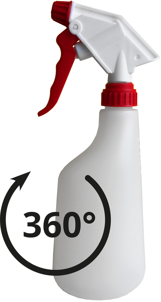 Mesto Trigger Sprayer 600 ml (360°) 