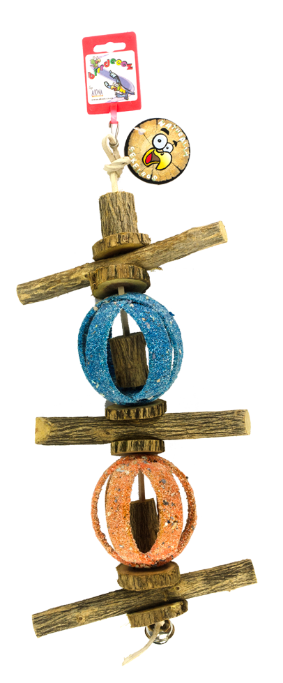 Birrdeeez doppelter Zirkusball & Holz ø 10 cm