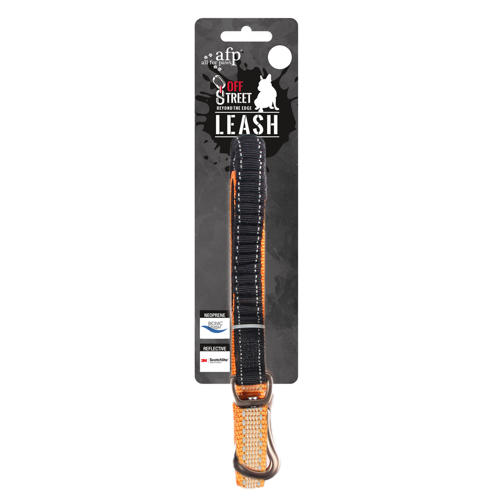 AFP Off Street - Dog Leash Mandarine M