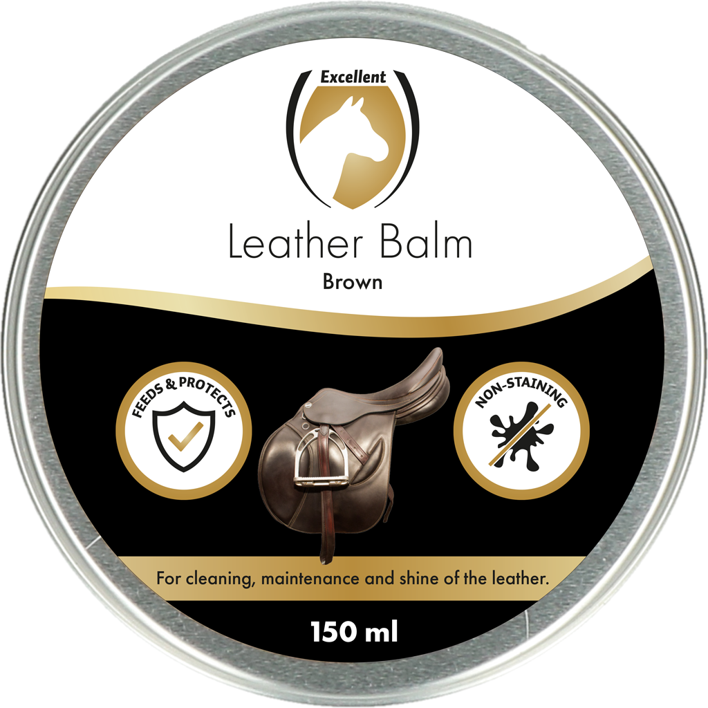 Excellent Leder & Sattel Balm Naturell Braun