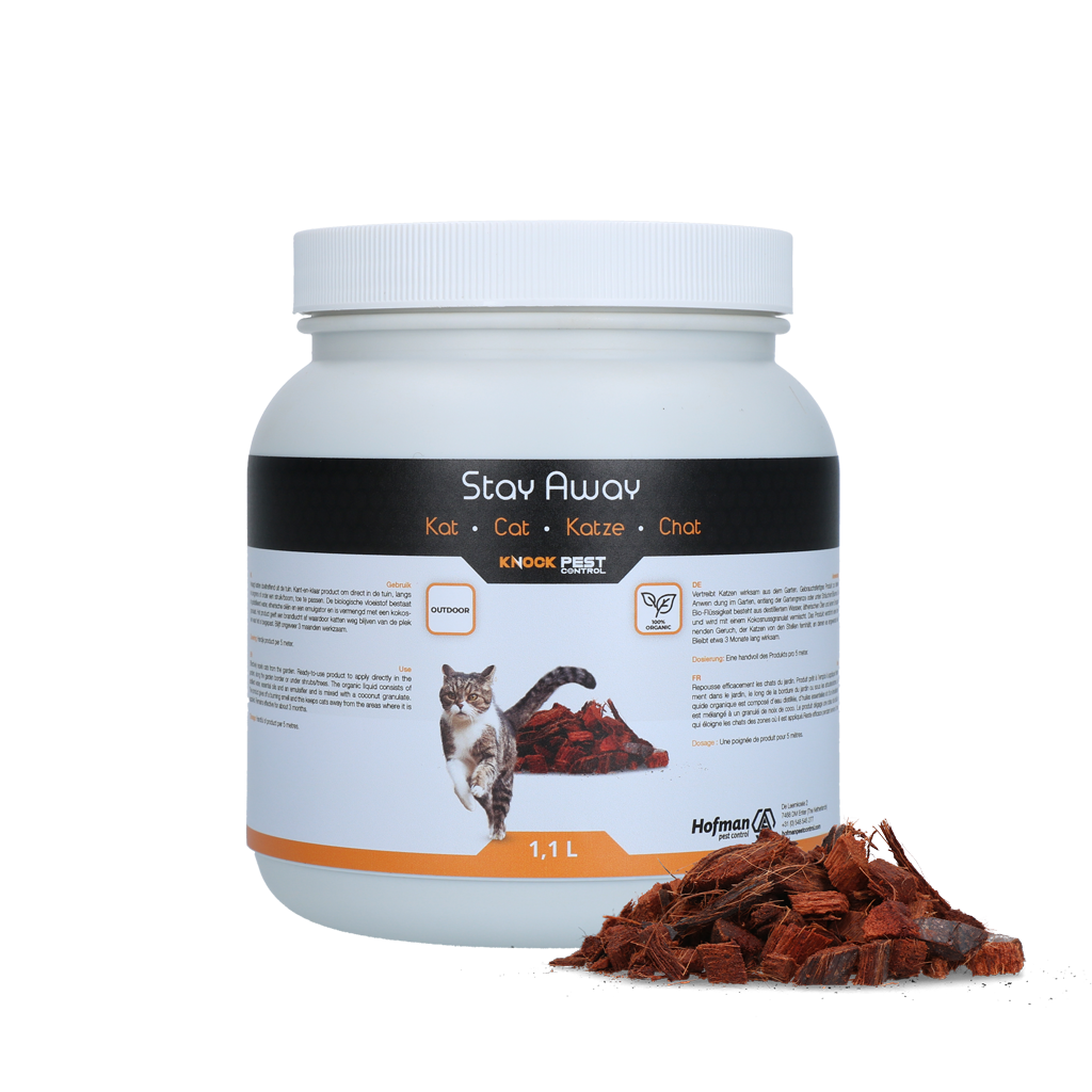 Knock Pest Stay Away Katze Garten 1100 ml