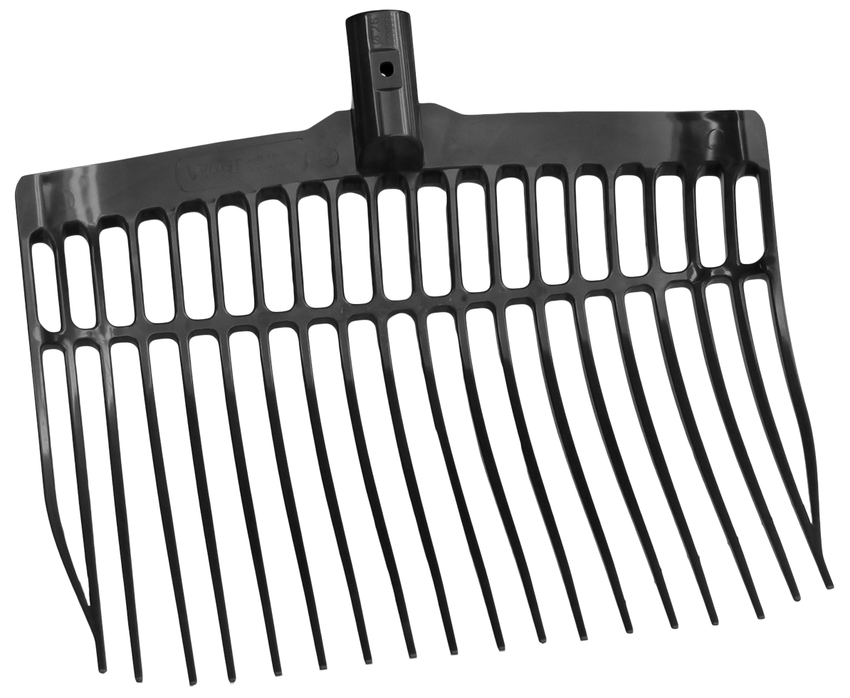 Dunggabel ohne Stiel Schwarz