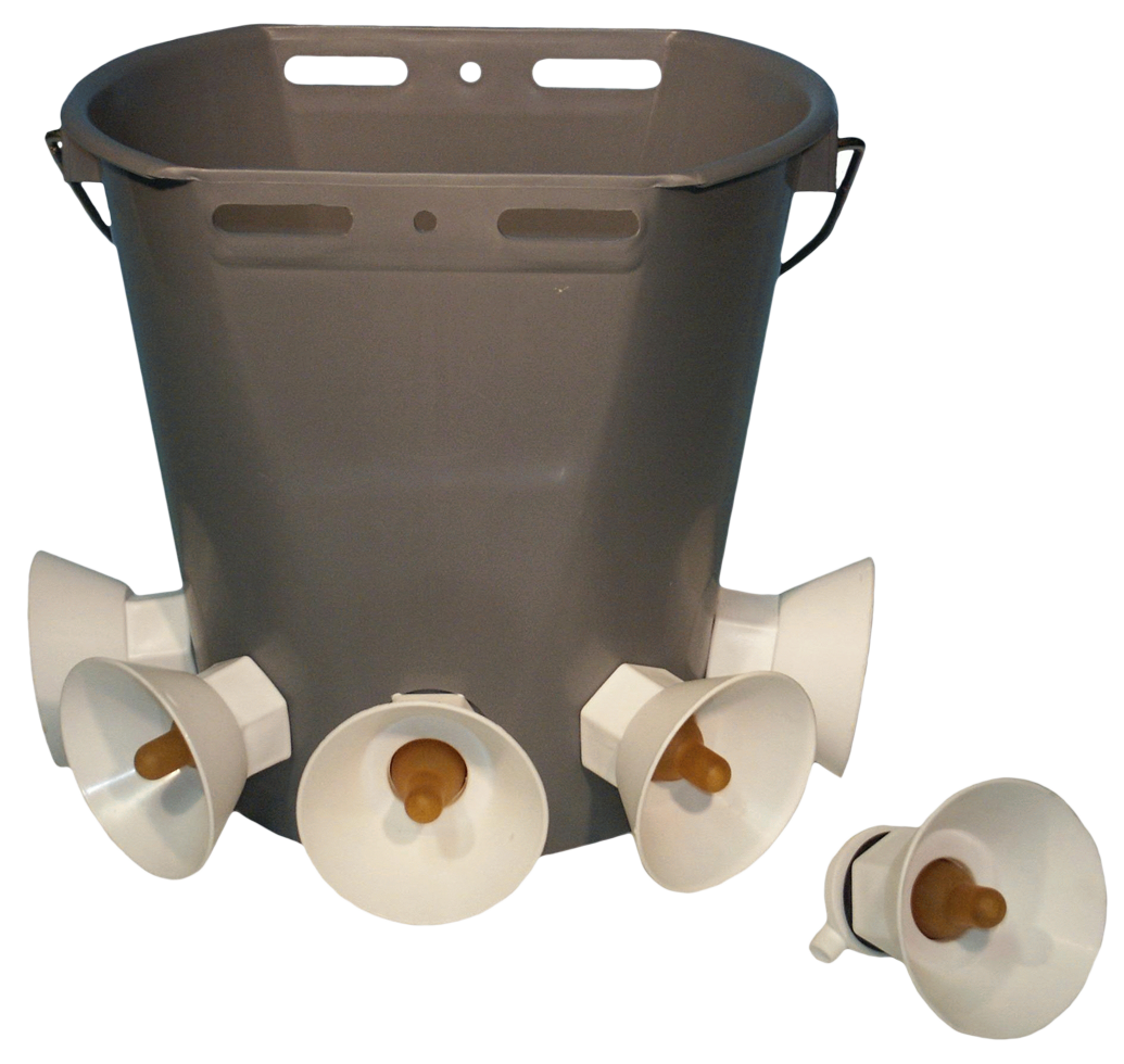 Lambar Komplett 2-Seiten 5 Sauger mit Protektor 