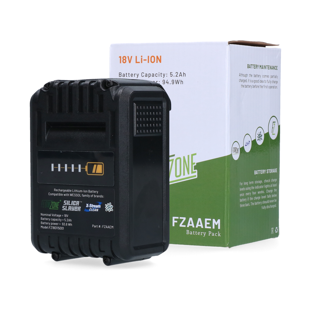 FlowZone Concrete Akku 18V/5,2 Ah