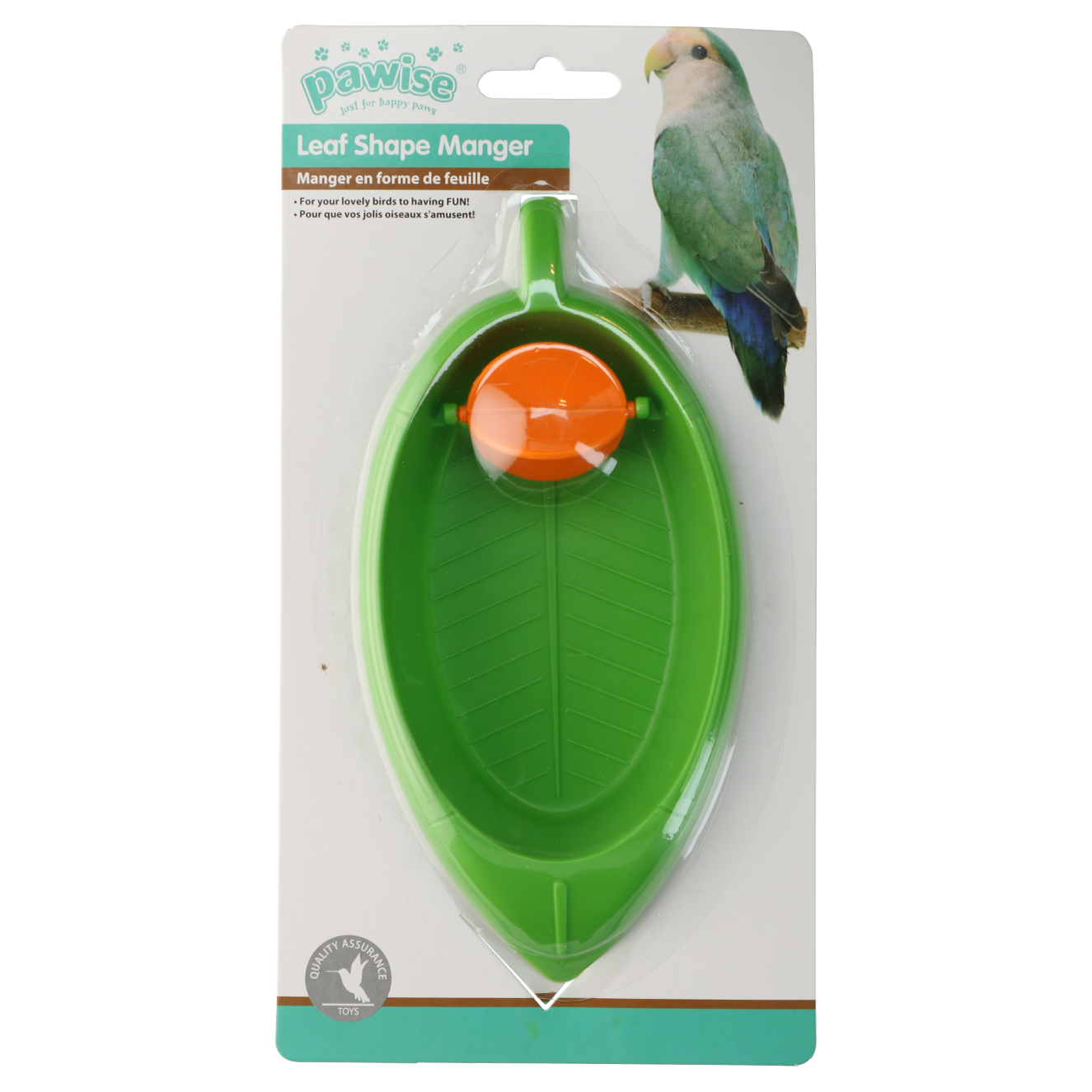 Pawise Leaf Shape Manger 