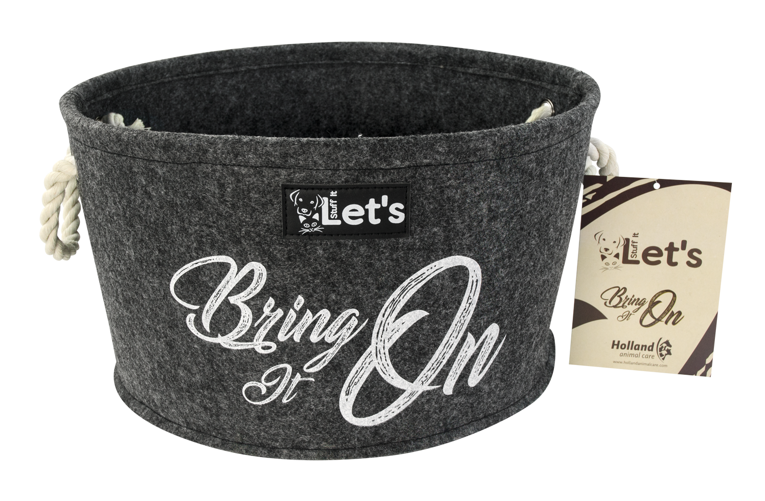 Let's Stuff It Bring it On Anthrazit