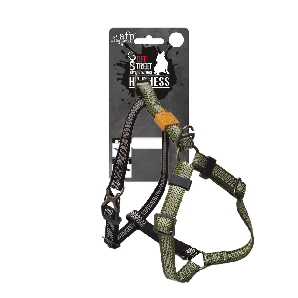 AFP Off Street - Dog Non-Pull Harness Olivgrün L
