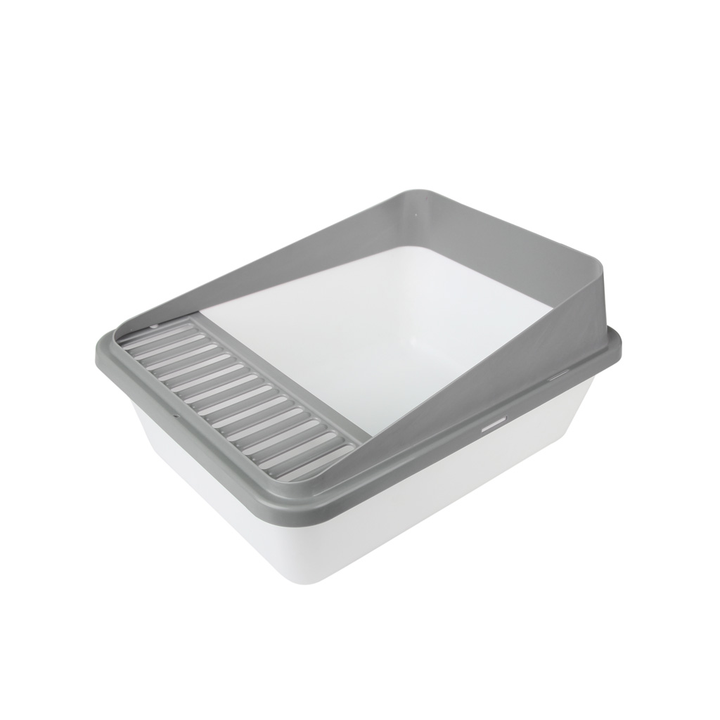 Minus One Cat Litter Box S Grey