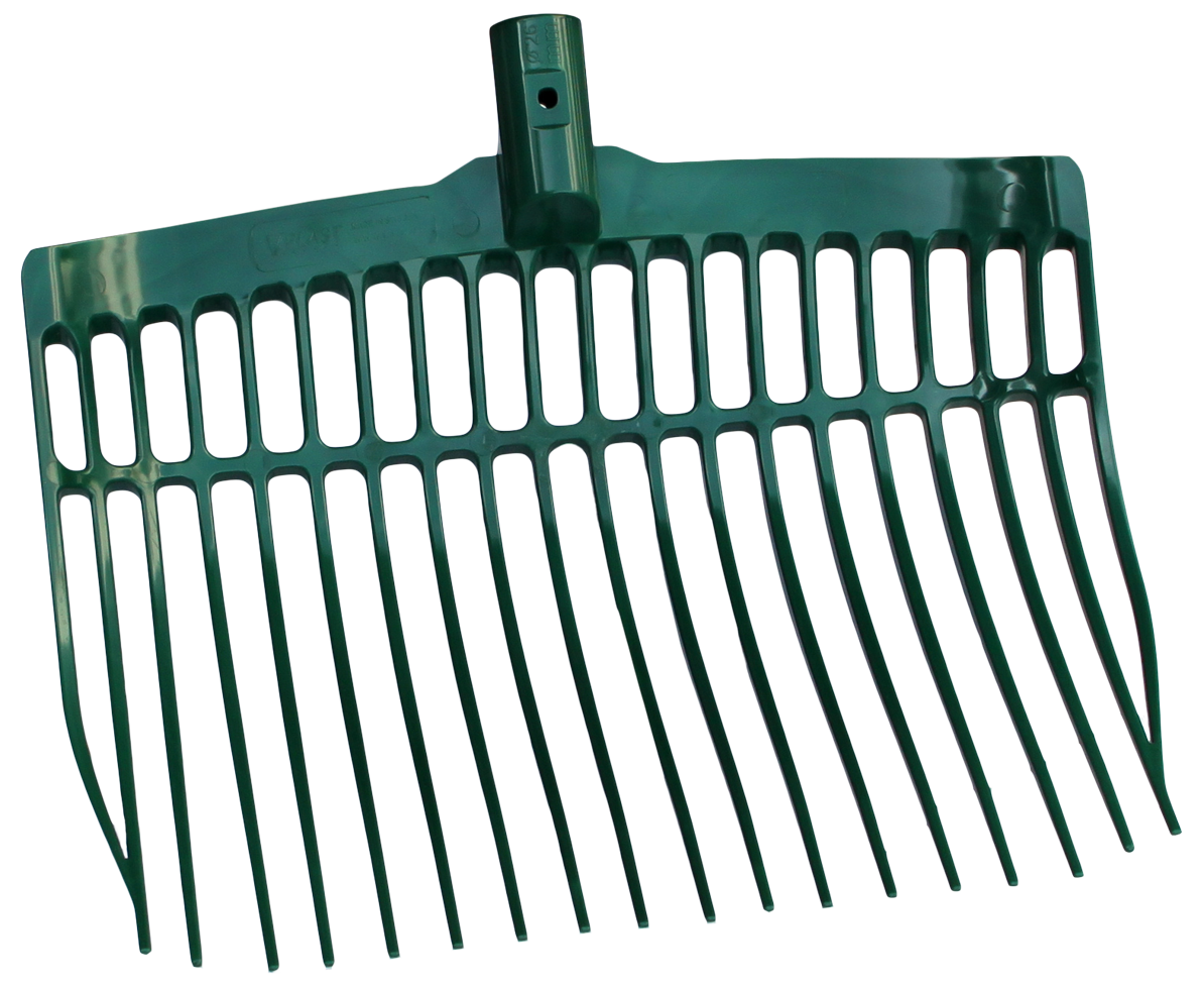 Dunggabel ohne Stiel Grün