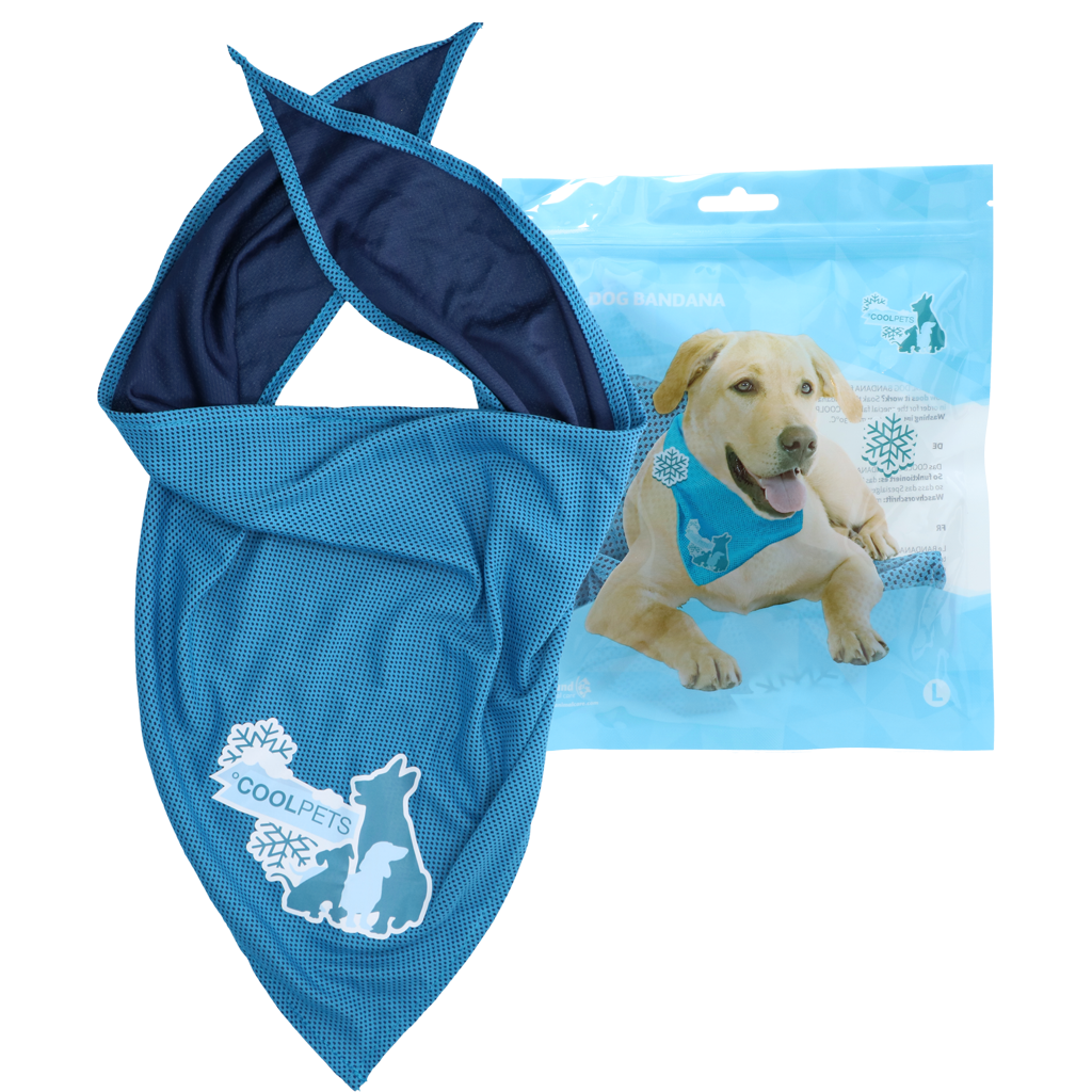 CoolPets Cooling Bandana L